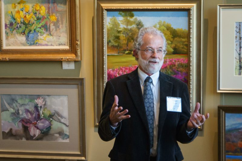 Dr. Harold Sweetman is Honored by the Community Garden Club at Wayne